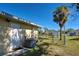 Private backyard with a storage shed and room for outdoor activities at 514 Orlando Blvd, Port Charlotte, FL 33954