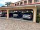 Covered parking area for residents and guests at 1 Colony Point Dr # A19, Punta Gorda, FL 33950