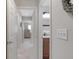 Hallway with access to bedroom and bathroom at 1029 Belmar Ave, Port Charlotte, FL 33948