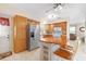 Kitchen with stainless steel appliances and wood cabinets at 1029 Belmar Ave, Port Charlotte, FL 33948