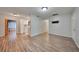 Bright living area with hardwood floors and access to kitchen at 103 Atwater St, Port Charlotte, FL 33954