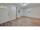 Living room with hardwood floors and two windows at 103 Atwater St, Port Charlotte, FL 33954