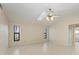 Spacious bedroom with high ceiling and skylight at 1115 Venture Ct, Punta Gorda, FL 33983