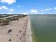 Aerial of beach, coastline and residential area at 12071 Claremont Dr, Port Charlotte, FL 33981