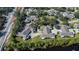 Aerial view showing the property's location within a larger community at 1447 Red Oak Ln, Port Charlotte, FL 33948