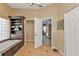 Bathroom with large walk-in shower and access to bedroom at 18138 Eau Gallie Cir, Port Charlotte, FL 33948