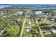 Aerial view showing lot location in residential area at 2115 Myrtle Ave, Punta Gorda, FL 33950