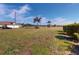 Large grassy front yard with palm trees and a home at 24067 Park Place S Dr # 71, Port Charlotte, FL 33980