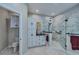 Updated bathroom with a separate toilet and walk-in shower at 25533 Heritage Lake Blvd # 19, Punta Gorda, FL 33983