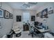 Home office with built-in shelving and plenty of space for a desk and comfortable seating at 25533 Heritage Lake Blvd # 19, Punta Gorda, FL 33983