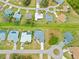 Aerial view of community with several homes and pools at 287 Fortaleza St, Punta Gorda, FL 33983