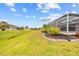 Landscaped backyard with lush greenery at 287 Fortaleza St, Punta Gorda, FL 33983