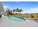 Inviting swimming pool with a tranquil view at 303 San Cristobal Ave, Punta Gorda, FL 33983