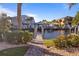 Private walkway to the community dock at 3329 Purple Martin Dr # 121, Punta Gorda, FL 33950