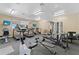 Fitness center with various exercise equipment at 3861 Cobblestone Ln, Port Charlotte, FL 33980