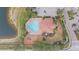 Community pool and recreation area at 3861 Cobblestone Ln, Port Charlotte, FL 33980