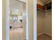 Bathroom with linen closet and access to Primary bathroom at 5430 Almar Dr, Punta Gorda, FL 33950