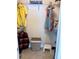 Walk-in closet with shelving and hanging rods at 6208 Keating Ave, North Port, FL 34291