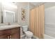 Bathroom with tub and shower combination at 7249 W Lenox Cir, Punta Gorda, FL 33950