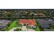 Bird's eye view of property showcasing waterfront location and neighborhood context at 820 Bal Harbor Blvd, Punta Gorda, FL 33950