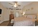 Main bedroom with king-size bed and ample closet space at 820 Bal Harbor Blvd, Punta Gorda, FL 33950