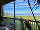 Spacious lanai boasting stunning water views at 93 Vivante Blvd # 9325, Punta Gorda, FL 33950