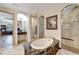 Spa-like bathroom with soaking tub and shower at 1041 Harbour Park Ct, Punta Gorda, FL 33983