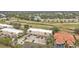 Aerial view of townhouses near golf course at 1246 Rio De Janeiro Ave # 509, Punta Gorda, FL 33983