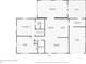 Detailed floor plan showcasing layout of a 145 Dartmouth Dr Port Charlotte, FL 33952 home, including room dimensions at 145 Dartmouth Nw Dr, Port Charlotte, FL 33952