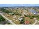 Aerial view of community with waterfront at 17654 Vellum Cir, Punta Gorda, FL 33955