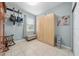 Bedroom with wood wardrobe and rocking chair at 17654 Vellum Cir, Punta Gorda, FL 33955