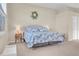 Spacious bedroom with a king-size bed and neutral decor at 1848 Bobcat Trl, North Port, FL 34288