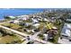 Aerial view showcasing home's location near the water at 220 Shreve St, Punta Gorda, FL 33950