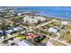 Wide aerial view of the property and surrounding area at 220 Shreve St, Punta Gorda, FL 33950