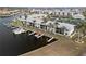 Condo community overview, showcasing waterfront access and tennis courts at 3600 Bal Harbor Blvd # 1A, Punta Gorda, FL 33950