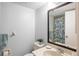 Simple bathroom with shower and updated vanity at 3600 Bal Harbor Blvd # 1A, Punta Gorda, FL 33950