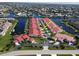 Aerial view showcasing community and waterfront location at 3830 Bal Harbor Blvd # 5, Punta Gorda, FL 33950