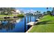 Private dock with access to the canal at 3830 Bal Harbor Blvd # 5, Punta Gorda, FL 33950