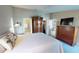 Main bedroom with king-size bed and large closet at 3830 Bal Harbor Blvd # 5, Punta Gorda, FL 33950