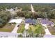 Aerial view showcasing the home's curb appeal and neighborhood at 4398 Appleton Ter, North Port, FL 34286