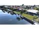 Waterfront home with a screened porch and private boat dock at 1022 Lucia Dr, Punta Gorda, FL 33950