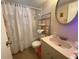 Bathroom with shower and vanity at 1051 Forrest Nelson Blvd # A-104, Port Charlotte, FL 33952