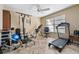 Home gym with various exercise equipment at 136 Creek Se Dr, Port Charlotte, FL 33952