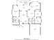 1921 sq ft home floor plan, 3 bedrooms, 2 baths, and a swimming pool at 1460 Raven Ct, Punta Gorda, FL 33950