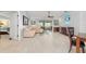 Spacious living room with water views and comfortable seating at 1460 Raven Ct, Punta Gorda, FL 33950
