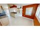Kitchen features granite countertops and light cabinets at 16129 Coruna Ct, Punta Gorda, FL 33955
