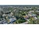 Aerial view showing home and surrounding neighborhood at 19071 Helena Ave, Port Charlotte, FL 33948