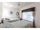 Guest bedroom with twin beds and window at 19375 Water Oak Dr # 203, Port Charlotte, FL 33948