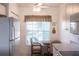 Kitchen breakfast nook with table and chairs, near window at 19375 Water Oak Dr # 203, Port Charlotte, FL 33948