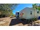 Backyard view of shed and side of house at 24362 Yacht Club Blvd, Punta Gorda, FL 33955